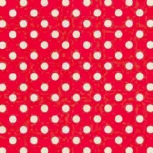 Red and White Polka Dot Italian Paper ~ Tassotti ~ Reversible Print